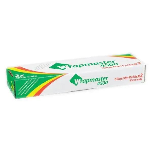 Wrapmaster 4500 2 Cling Film Refills 45cm - Honesty Sales