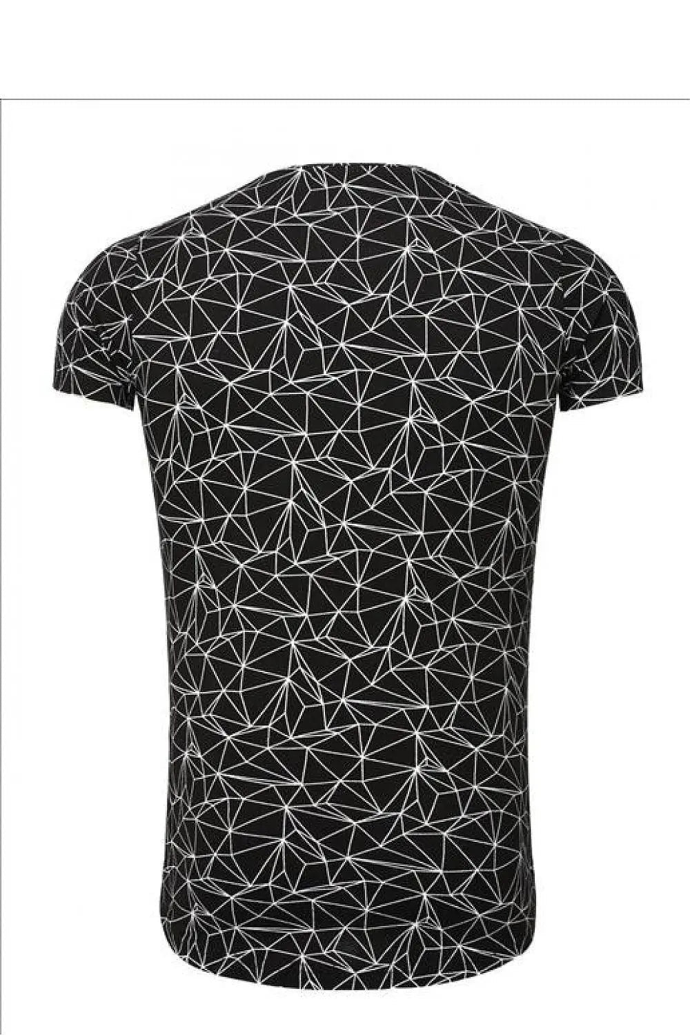 YourNewStyle Men's short-sleeved black T-shirt - Honesty Sales