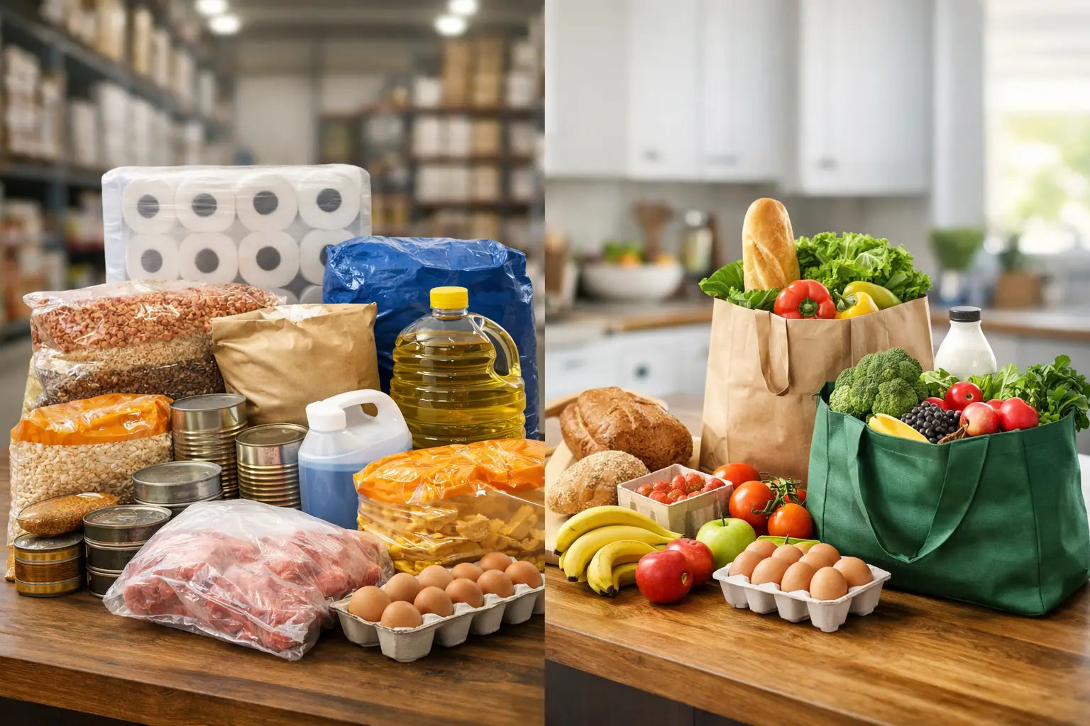 Bulk Buying Versus Weekly Shopping