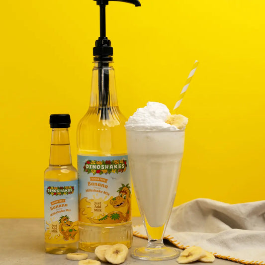 Dinoshakes-Banana-Milkshake-Mix Honesty Sales U.K