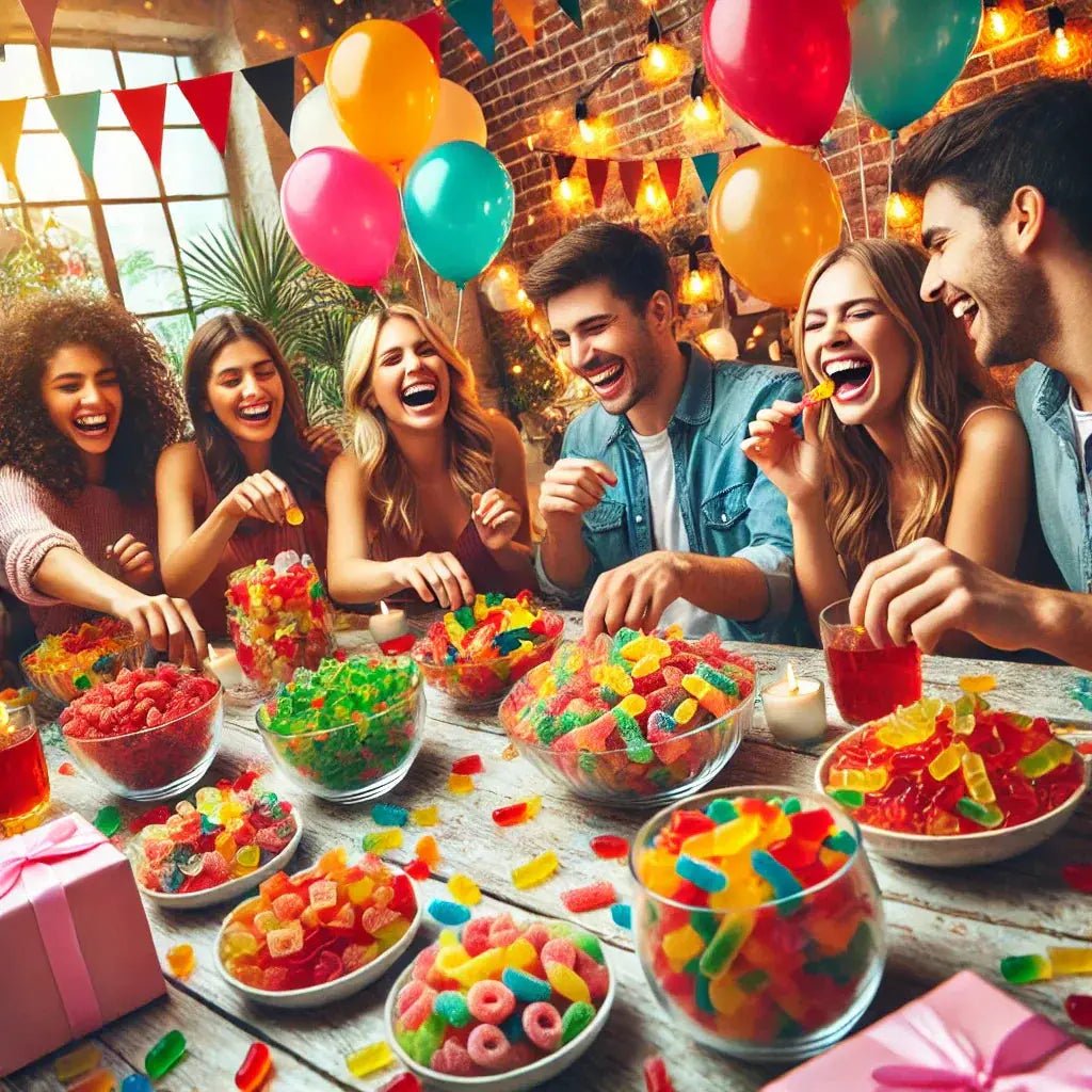 Enhance Your Parties with Fun Party Snacks: Sharing Gummies with Friends - Honesty Sales