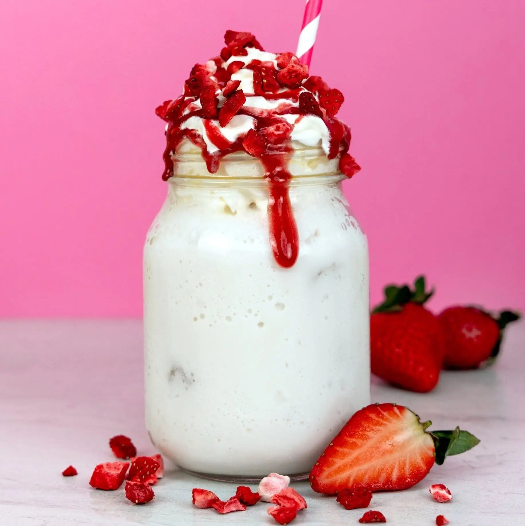 Honesty Sales Strawberries and Cream Frappe - Honesty Sales