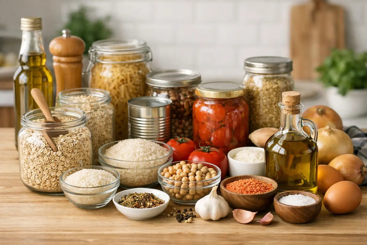 Pantry Staples List for Better Value Meals - Honesty Sales