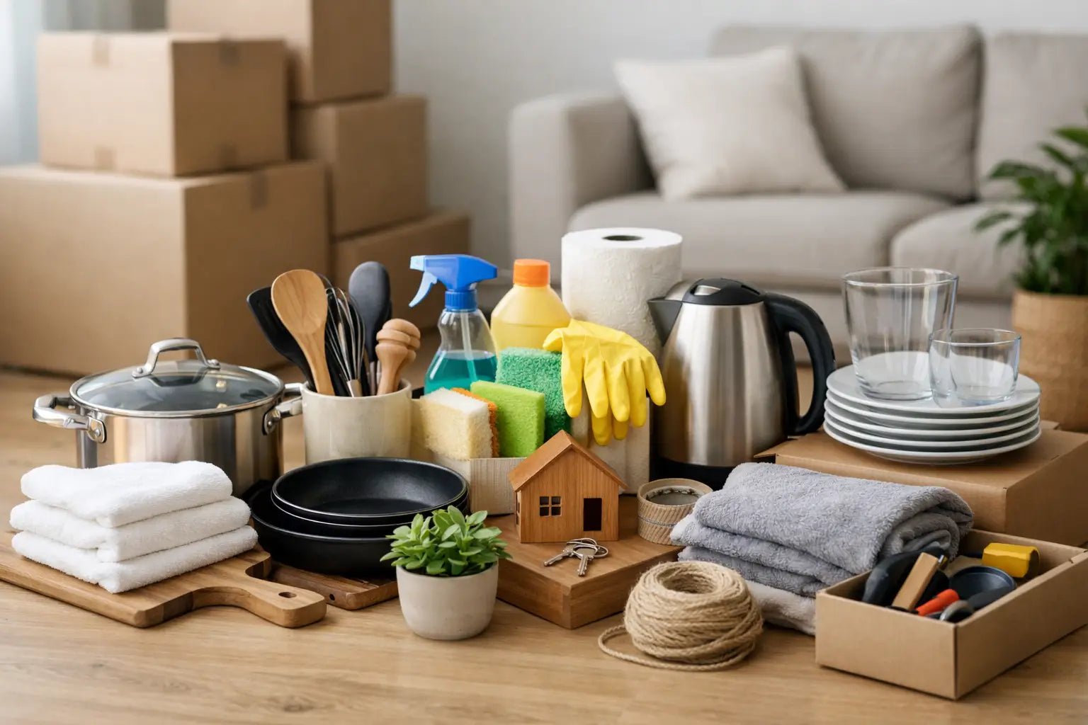 What Are Essential First Home Supplies to Buy? - Honesty Sales