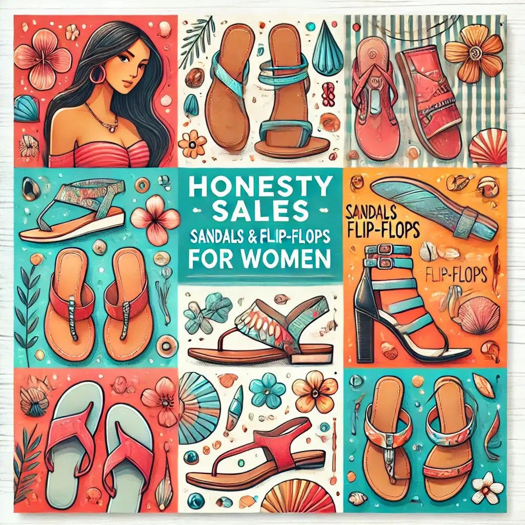 Sandals-and-Flip-Flops-for-Women Honesty Sales U.K