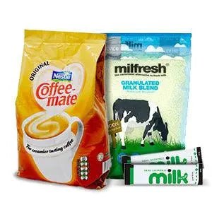 Milks, Creams, Whiteners - Honesty Sales