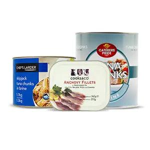 Tinned & Bottled Fish Catering - Honesty Sales