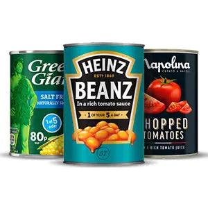 Tinned Vegetables Retail - Honesty Sales U.K