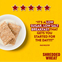Nestlé Shredded Wheat Original Cereal 16 Biscuits 360g (Case of 5)