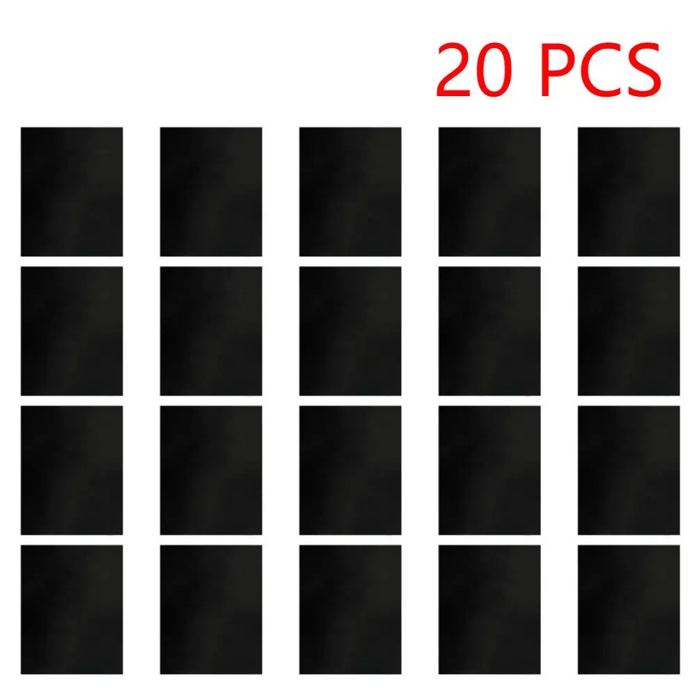 1–20Pcs Non - Stick BBQ Grill Mat – Reusable Heat - Resistant Outdoor Baking Sheet Pad for Barbecue, 40x50cm & 33x40cm - Honesty Sales