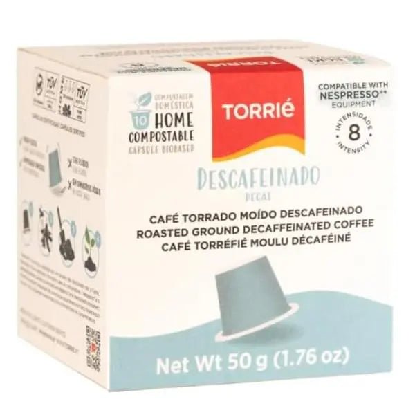 100% Home Compostable Nespresso Compatible Decaf Coffee 60 Capsules - Honesty Sales