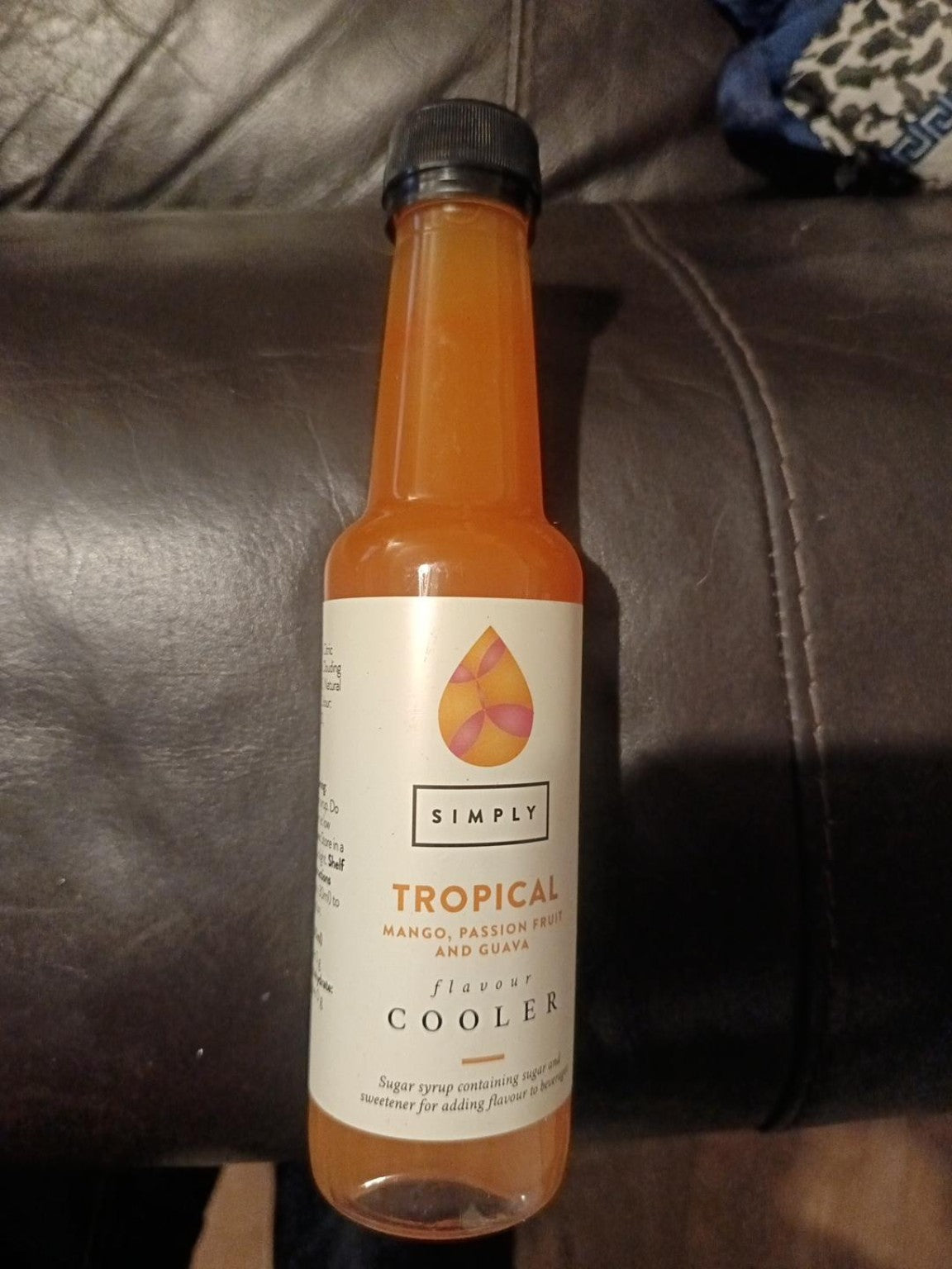 Simply Tropical Mango Passion Fruit and Guava Cooler 250ml front