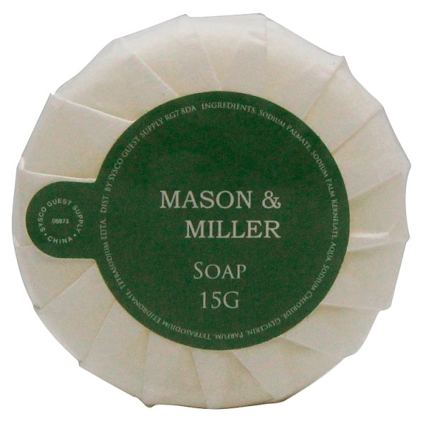 Mason & Miller 15gm Soap (10 x 50pk)