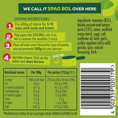 Dolmio Sauce for Bolognese Original 450g (Case of 6)