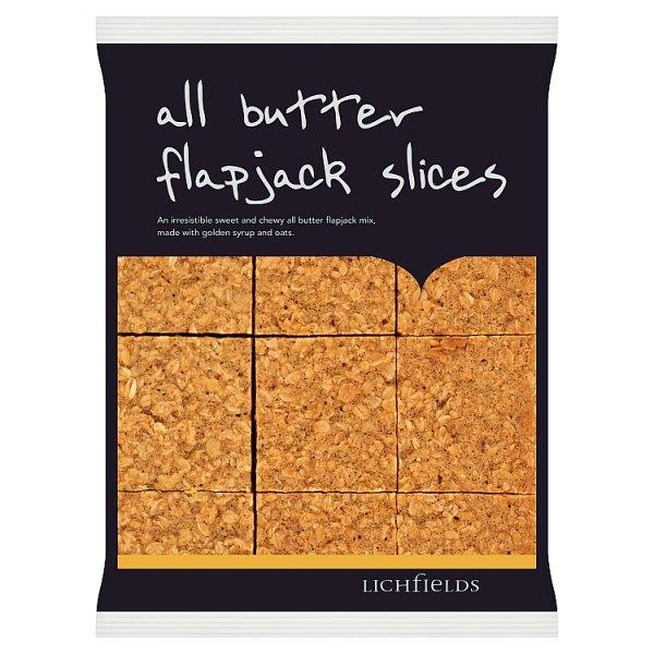 Lichfields All Butter Flapjack Slices 585g - Honesty Sales U.K