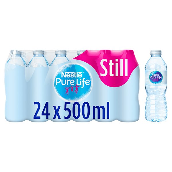Nestle Pure Life Still Spring Water 24x500ml (24 x 500ml)