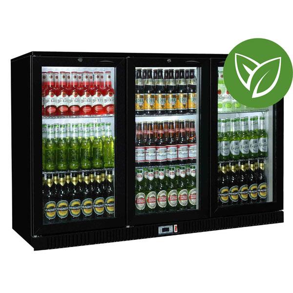 Sterling Pro Green SP3HC-BS Black Triple Door Sliding Bottle Cooler 300 Ltrs / 274 Bottles Hauptbild