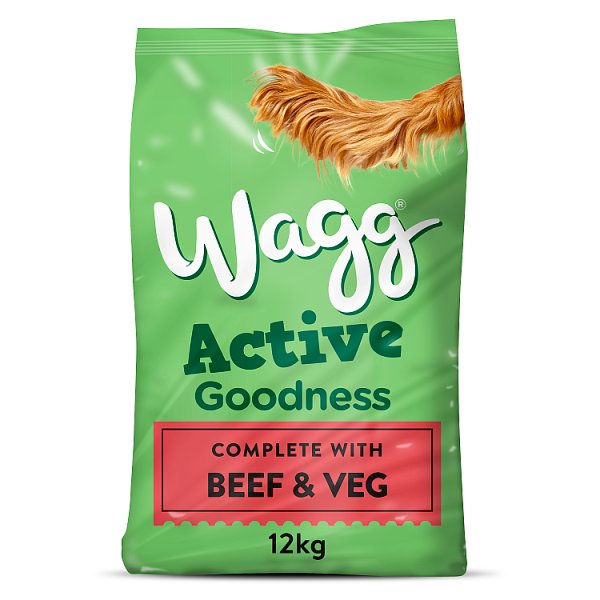 Wagg Active Goodness Complete Rich in Beef & Veg 12kg Image secondaire du produit