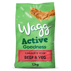 Wagg Active Goodness Complete Rich in Beef & Veg 12kg