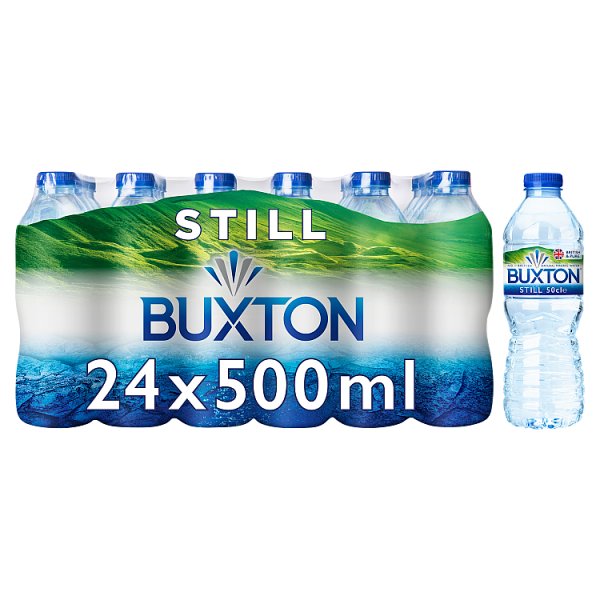 Buxton Still Natural Mineral Water 24x500ml (24 x 500ml)