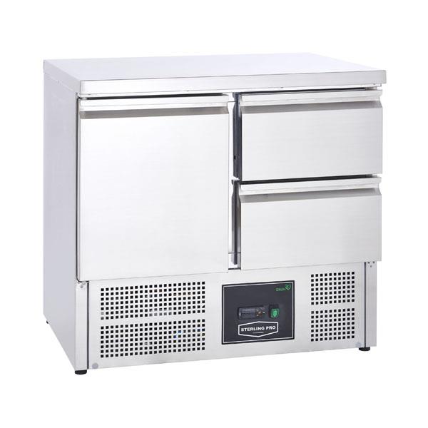 Sterling Pro Cobus SPU201-2D Undermounted Counter 2 Drawers 1 Door, 600 Litres Hauptbild