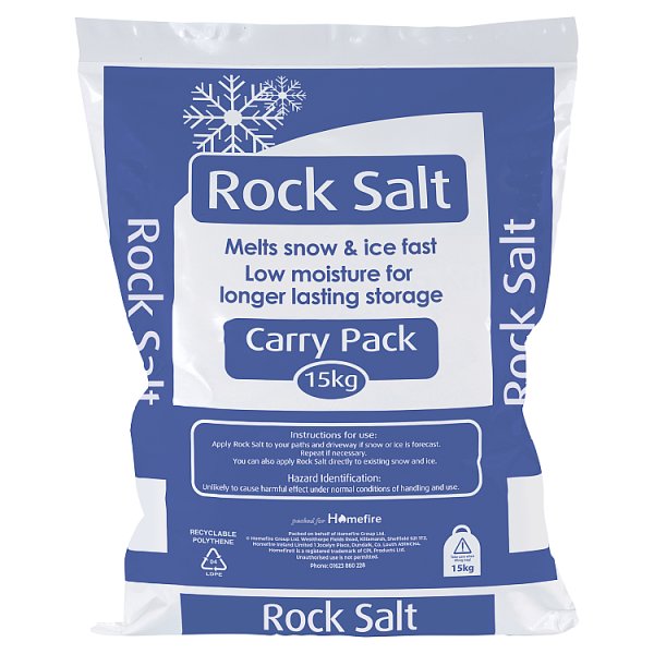 Homefire Rock Salt Carry Pack 15kg (1 x 15kg)