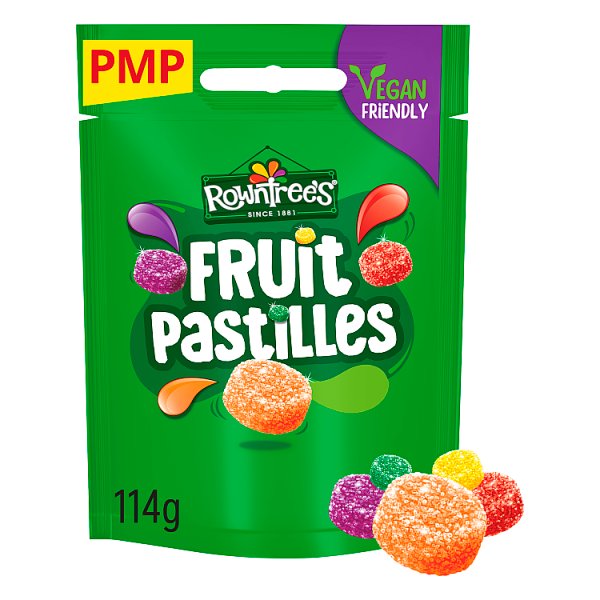 Rowntree's Fruit Pastilles Sweets Sharing Bag 114g (10 x 114g)