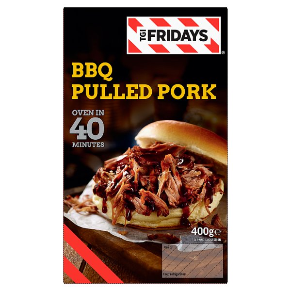TGI Fridays BBQ Pulled Pork 400g (1 x 400g)