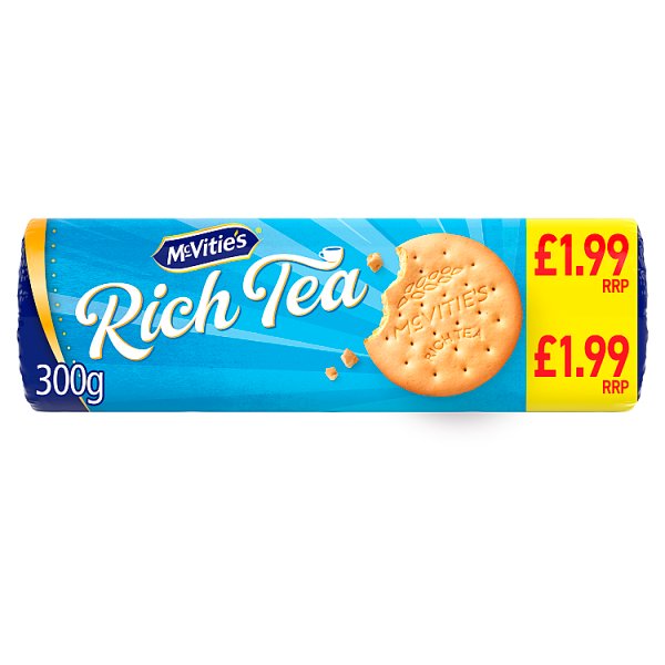 McVitie's Rich Tea Classic Biscuits 300g (12 x 300g)