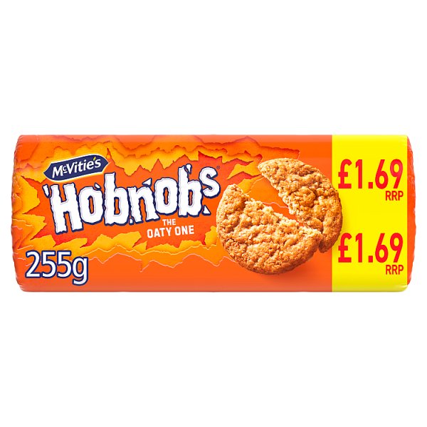 McVitie's Hobnobs Biscuits - The Oaty One 255g (12 x 255g)