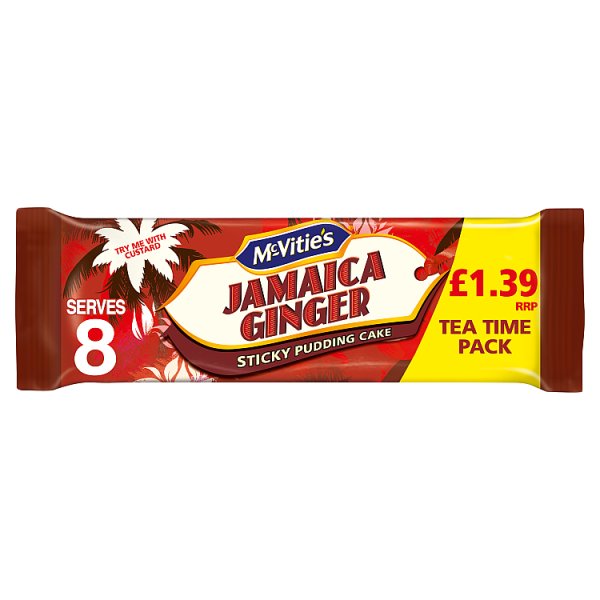 McVitie's Jamaica Ginger Sticky Pudding Cake (8 x 205g)