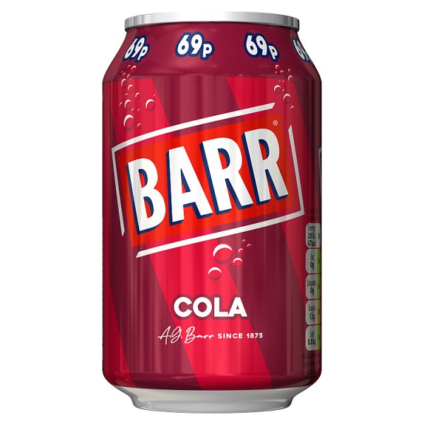 Barr Cola 330ml (24 x 330ml)