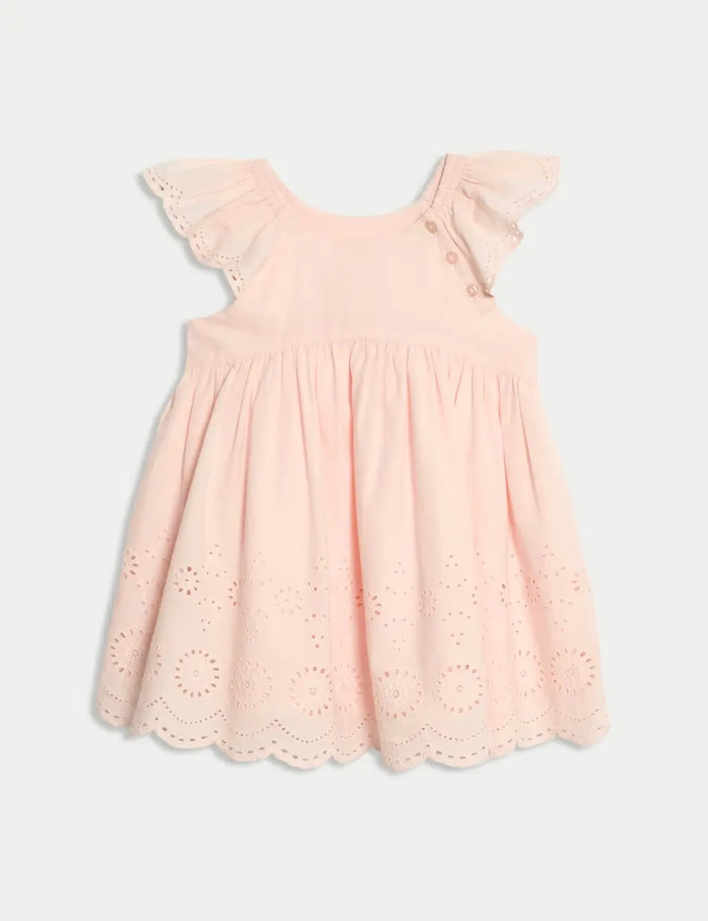 2pc Pure Cotton Broderie Outfit (0 Mths-3 Yrs) Honesty Sales Hauptbild