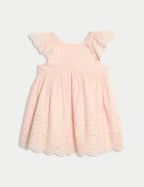 2pc Pure Cotton Broderie Outfit (0 Mths-3 Yrs) Honesty Sales