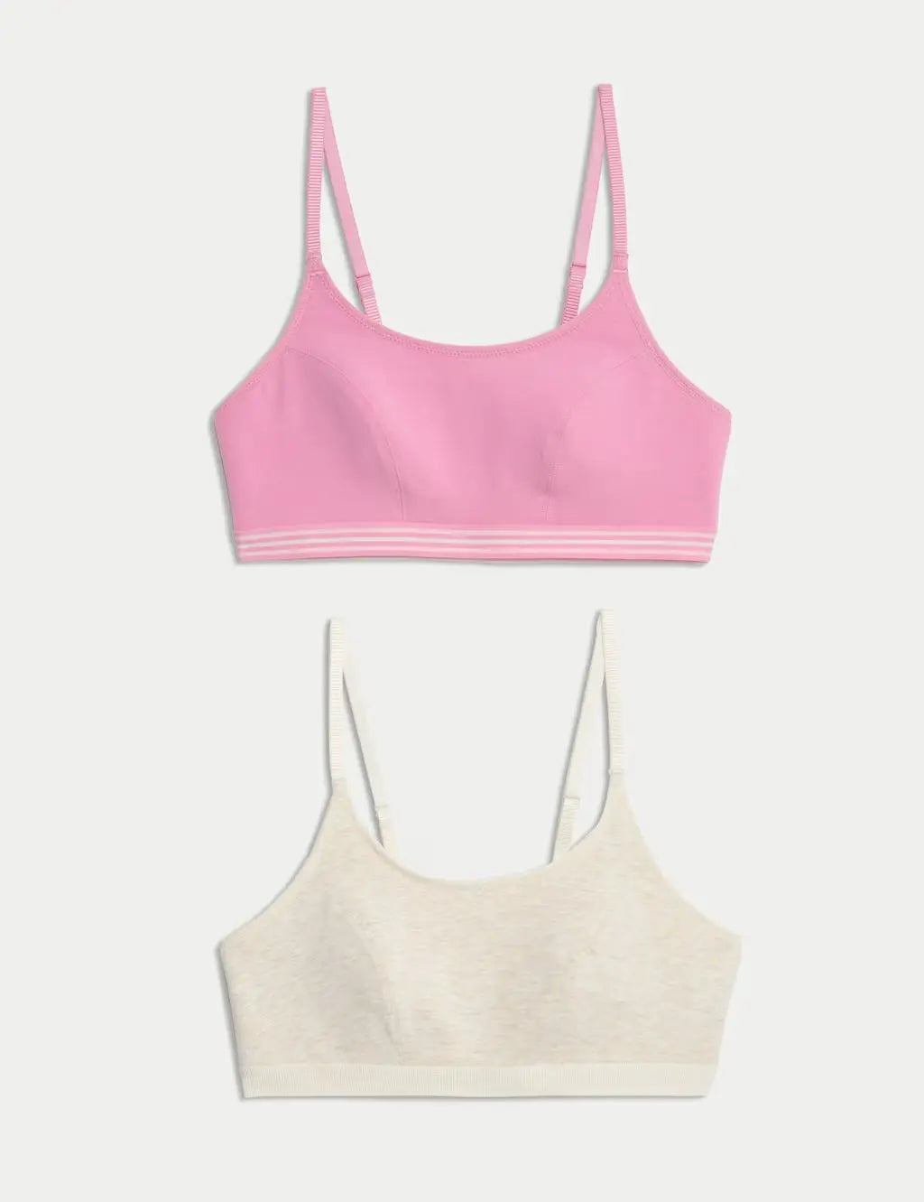 2pk Cotton First Bra Crop Tops Honesty Sales