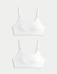 2pk Cotton First Bra Crop Tops - Honesty Sales