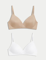 2pk Non Wired First Bra - Honesty Sales