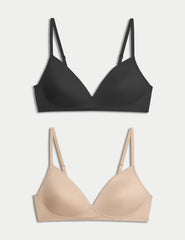 2pk Non Wired First Bras AA-D - Honesty Sales