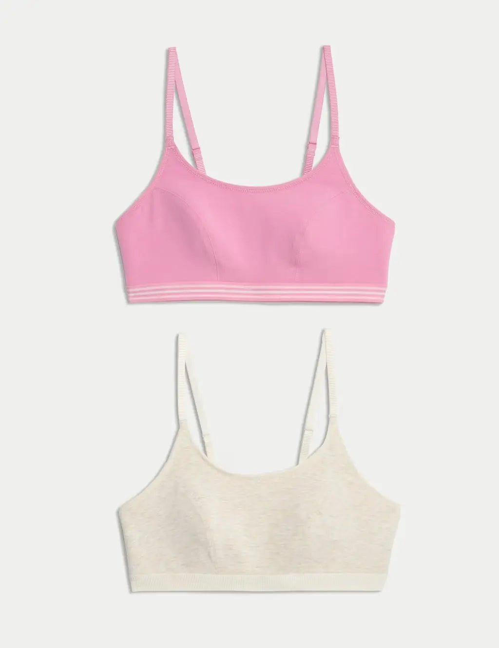 2pk Cotton First Bra Crop Tops - Honesty Sales