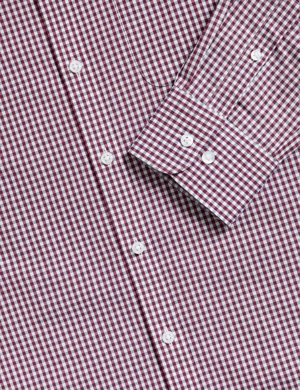 2pk Regular Fit Easy Iron Check Shirts - Honesty Sales