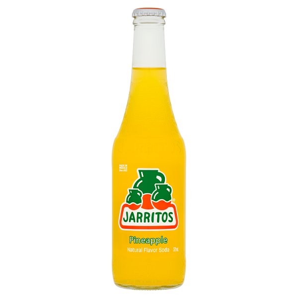 Jarritos Pineapple Natural Flavor Soda 370ml (12 x 370ml)