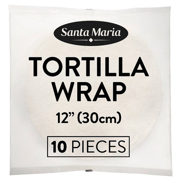 Santa Maria 10 Tortilla Wrap 12