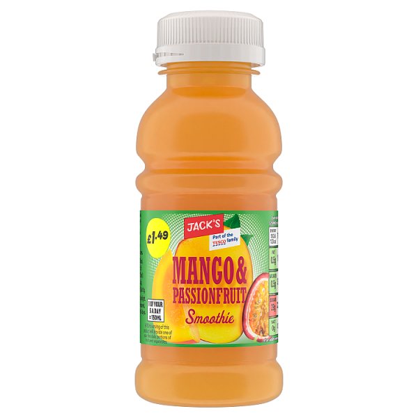 Jack's Mango & Passionfruit Smoothie 250ml (8 x 250ml)