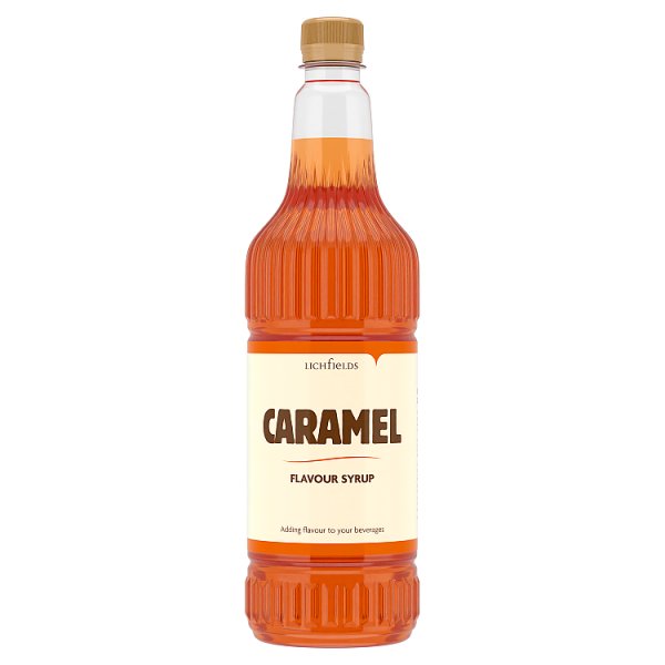 Lichfields Caramel Flavour Syrup 1 Litre (6 x 1ltr)