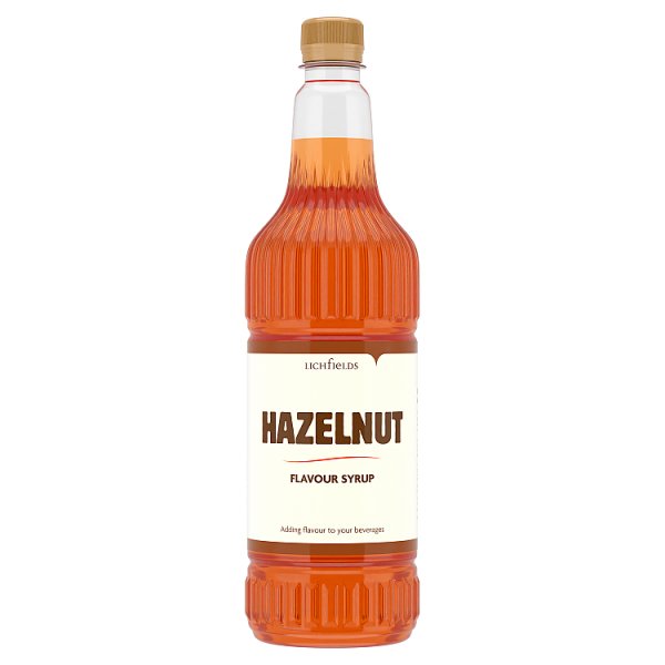 Lichfields Hazelnut Flavour Syrup 1 Litre (1 x 1ltr)