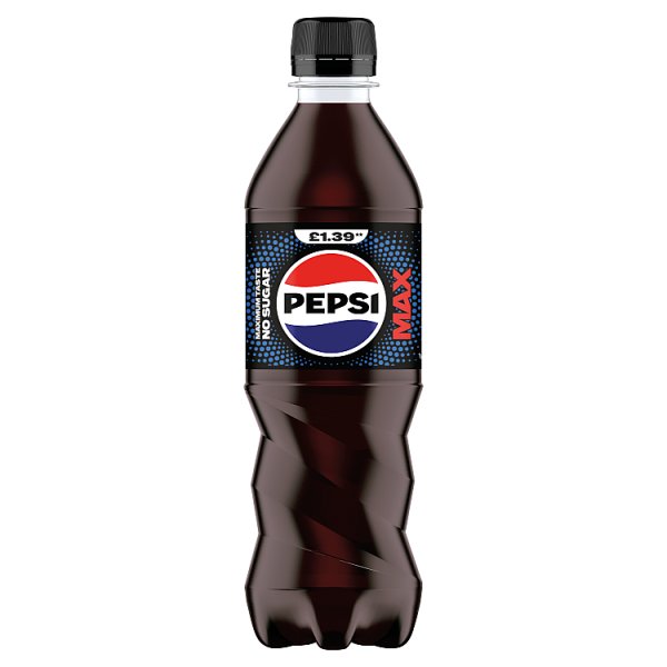 Pepsi Max Cola Bottle PMP 500ml  (12 x 500ml)