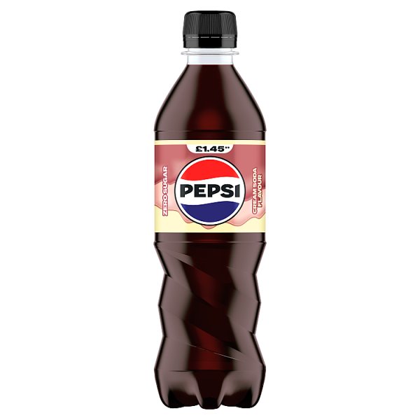 Pepsi Cola Cream Soda Flavour Bottle PMP 500ml (12 x 500ml)