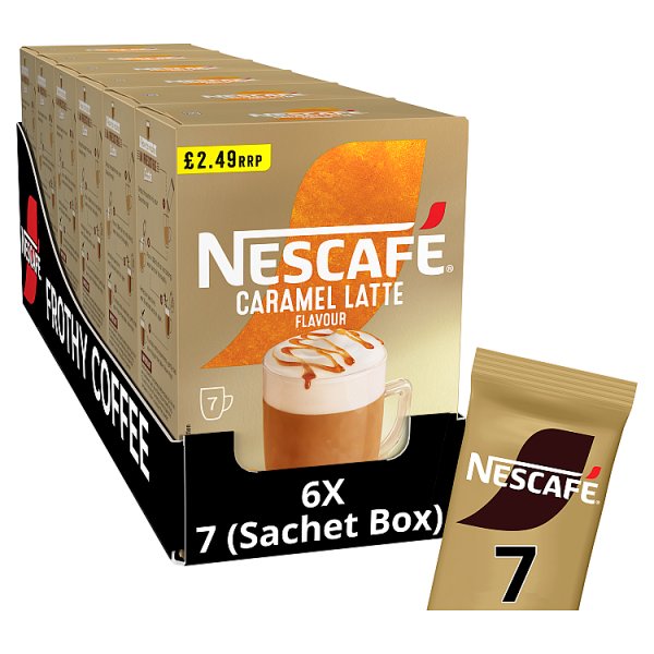 Nescafe Caramel Latte PMP 7 x 17g (119g) (6 x 119g)