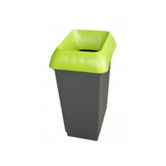 30L Recycling Bin with Lime Lid - Honesty Sales