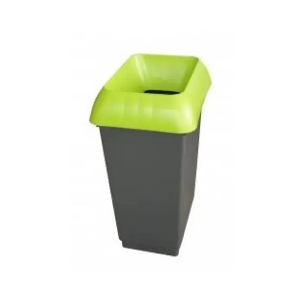 30L Recycling Bin with Lime Lid - Honesty Sales